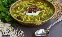 فوت و فن پخت آش رشته مجلسی