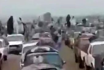 ترافیک بیکاری در مرز ایران و پاکستان