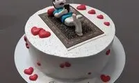 تصاویری از کیک بامزه یک قنادی به مناسبت روز پدر