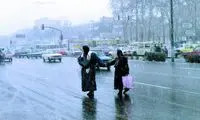 تصاویر جالب از تهران برفی در دی ۱۳۷۴