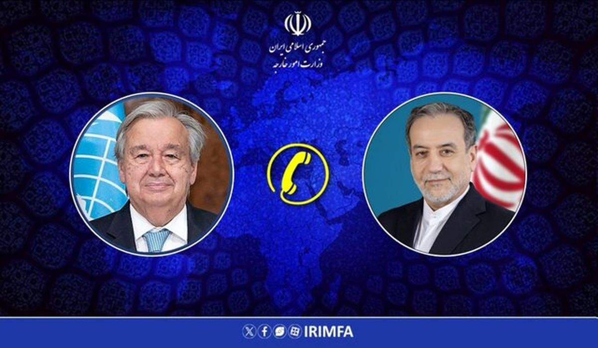   تاکید عراقچی به گوترش درباره حق غنی‌سازی ایران 