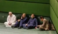 ژست حاشیه‌ساز چند نماینده در جلسه امروز مجلس