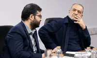 ژست خاص سقاب اصفهانی در جلسه هیات دولت 