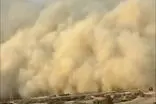 تصاویر هولناک از هجوم طوفان شن به چابهار