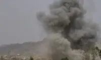 عربستان یک شهر مرزی یمن را هدف قرار داد