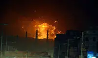 ثبت اولین لحظات حمله هولناک آمریکا به یمن