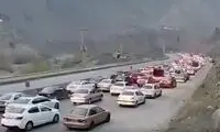 جاده‌های شمالی جهنم شد، بیچاره این مردم نازنین!