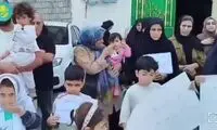 تجمع خانواده‌های پرجمعیت برای اهدا نشدن زمین‌ ۲۰۰ متری