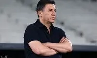 تماشاگران خواستار استعفای امیر قلعه‌نویی شدند