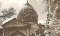 حیرت مردم از دیدن اولین بالن در دوره قاجار