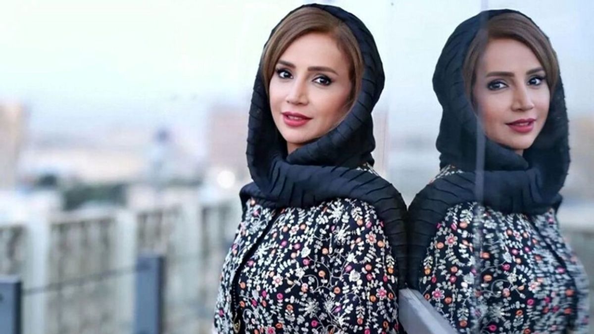  قاب خانوادگی شبنم ‌قلی‌خانی کنار برج خلیفه دبی 