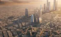 تصاویری از عربستان در سال 2070 میلادی!