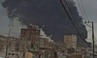 اولین تصاویر از حمله شدید اسرائیل به فرودگاه صنعا