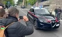 لحظه ورود تیم آمریکایی به محل مذاکرات