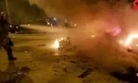 واژگونی مرگبار تانکر سوخت در جاده سنندج