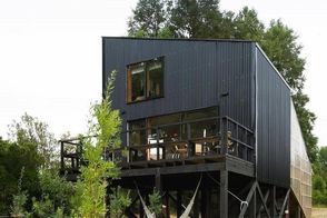 طراحی متفاوت یک کلبه در شیلی که نظیر ندارد