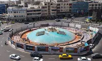 طرح دیوارنگاره جدید میدان انقلاب جلب توجه کرد