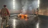 مردان مسلح، تابوت حافظ اسد را به آتش کشیدند