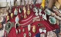 کشف ۵۶ قلم اشیای عتیقه از سه تبعه خارجی در مشهد