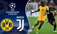 خلاصه بازی دورتموند - یوونتوس