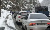 بازگشایی جاده چالوس پس از ۵ ساعت مسدودی