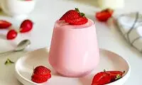 پاناکوتای توت‌فرنگی؛ دسر لطیف و خوش‌رنگ