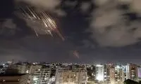 تصاویر الجزیره از برخورد 2 پرتابه به تهران