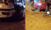 تصادف زنجیره‌ای ۳ خودرو در این جزیره کشور خبرساز شد