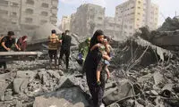 تصویر دردناکی که امروز از غزه مخابره شد