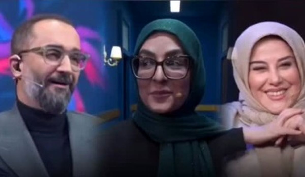 مجری مشهور روی آنتن زنده قربان صدقه همسرش رفت