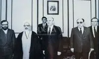 قابی تاریخی از دیدار هیات ایرانی با گورباچف