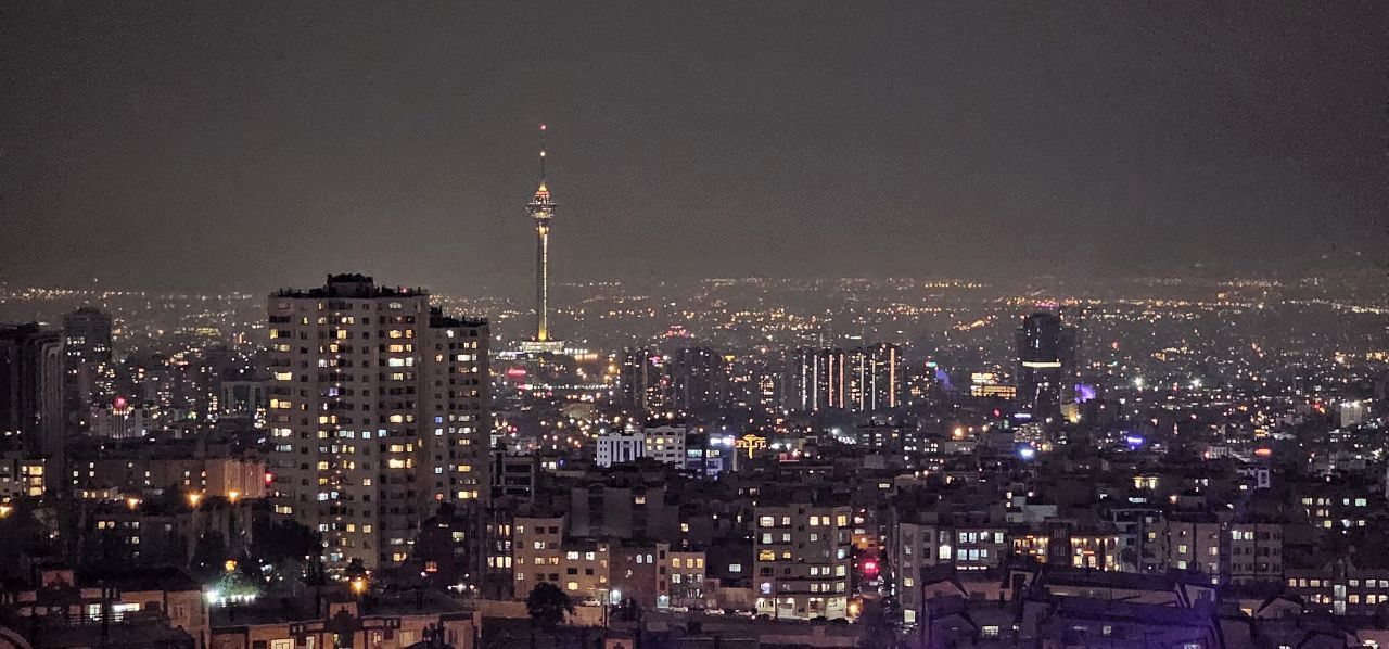 عکس زیبایی که از تهران بدون آلودگی ثبت شد