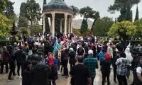 آرامگاه حافظ در نوروز رکورد زد!