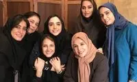 تصاویر جالب از دورهمی بازیگران سریال لحظه گرگ و میش