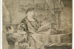 اثر هنری گرانی که در کشو پیدا شد!