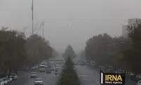 تصاویری هولناک از آلودگی هوا در صبح شنبه