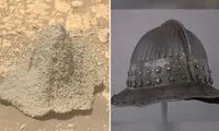 در مریخ کلاه‌خود پیدا شد!