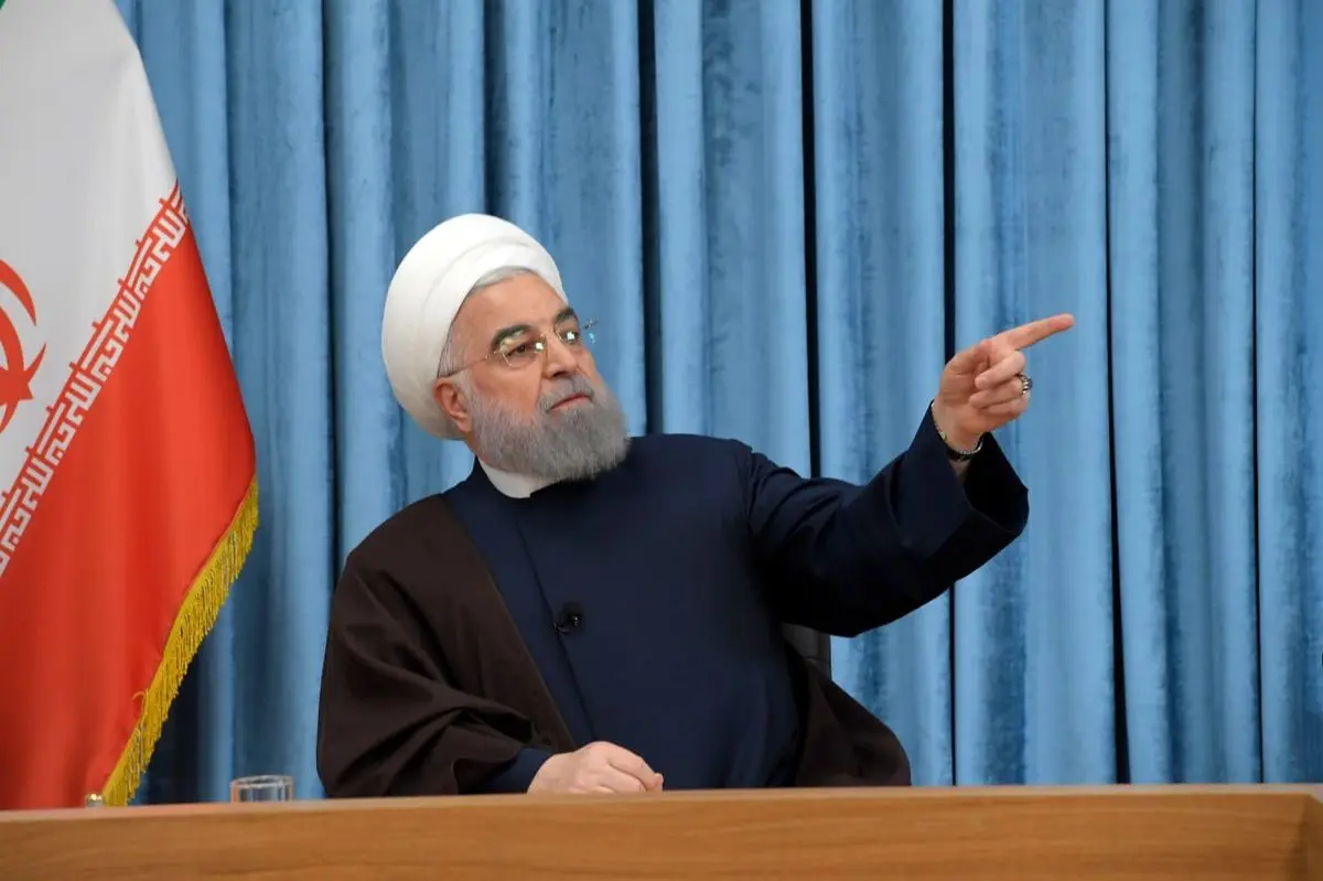 روایت روحانی از کنترل تنش با ترامپ در سال 98