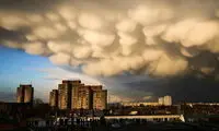 شکل‌گیری ابرهایی که غیرواقعی به نظر می‌رسند!
