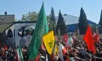 لحظات پایانی تشییع رهبر شهید در تهران