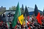 لحظات پایانی تشییع رهبر شهید در تهران