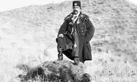 عکسی دیده نشده از تابوت ناصرالدین شاه 