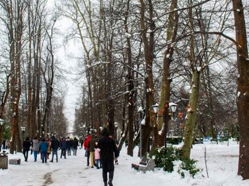 تصاویر دلربا از بارش نیم‌متریِ برف در تهران