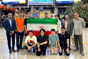 سلام نظامی تیم ایران در المپیاد جهانی فیزیک 