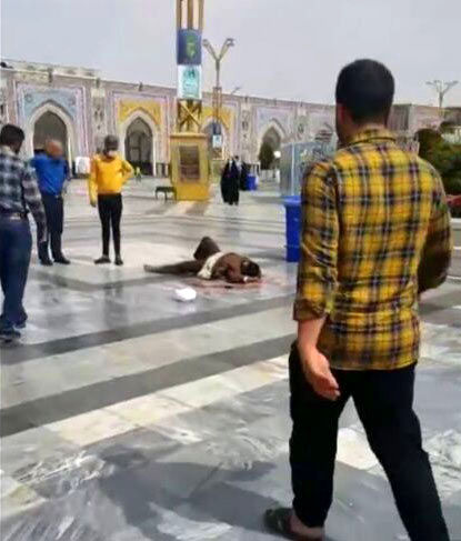 تصاویر تازه از حادثه حمله به سه روحانی در مشهد