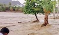 خروش یک رودخانه در ایران پس‌ از چند ماه خشکسالی