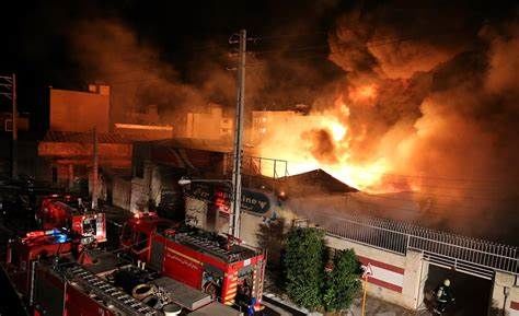 آتش‌سوزی هولناک در بازارچه امین‌ نقده 