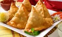 سمبوسه مرغ و قارچ؛ یک شام ساده با طعمی رستورانی