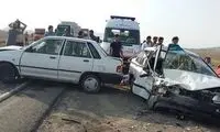 تصادف مرگبار در جاده قدیم ساوه با 4 فوتی