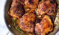 دستور تهیه مرغ تنوری لذیذ با سیر و کره
